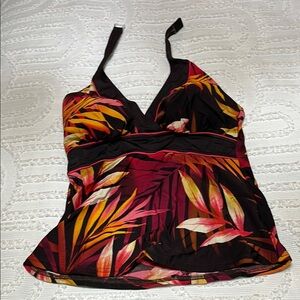 Tropical Print Women's Top